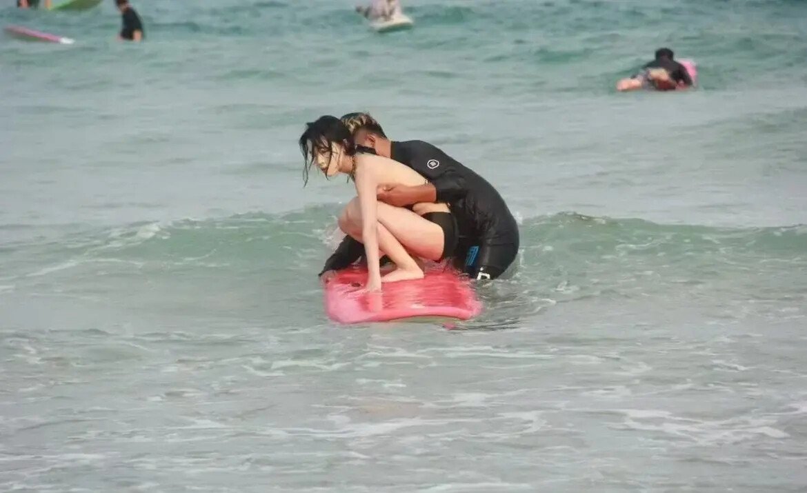 중국 해수욕장 안전 사고