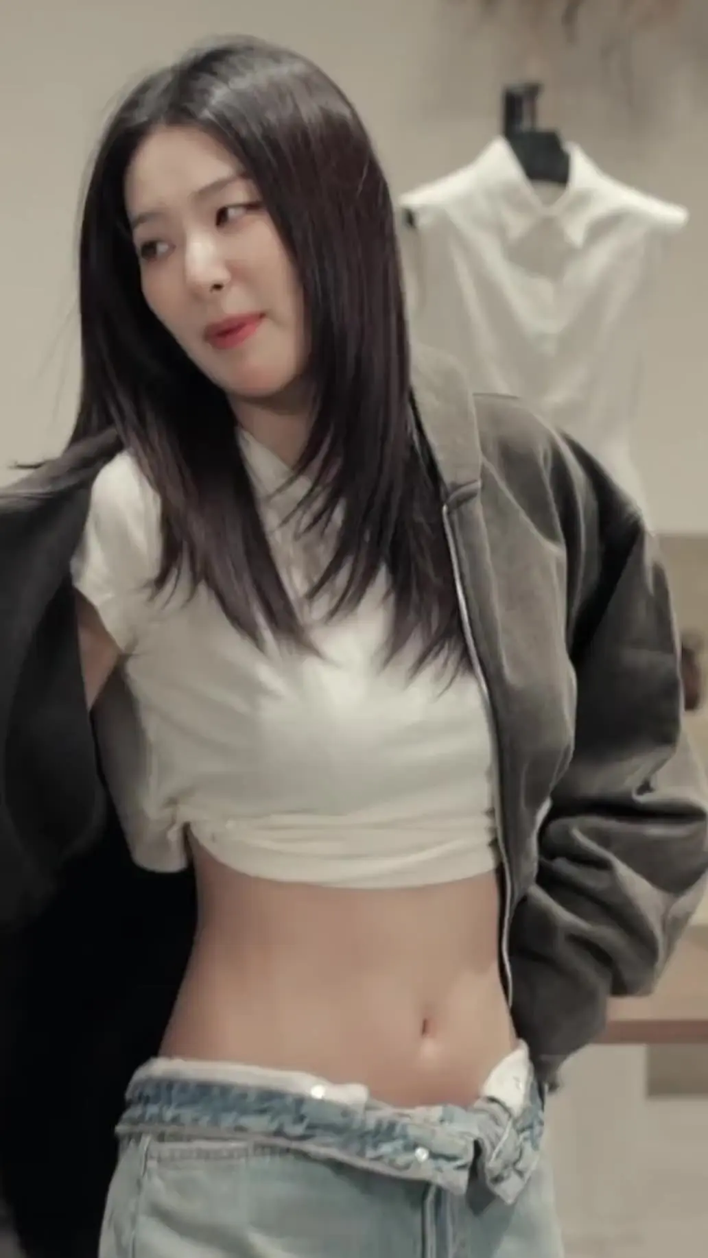 슬렌더 허리 라인 gif