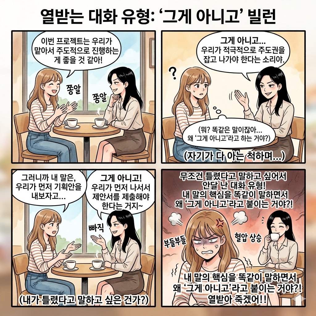 은근히 자주 보이는 대화유형