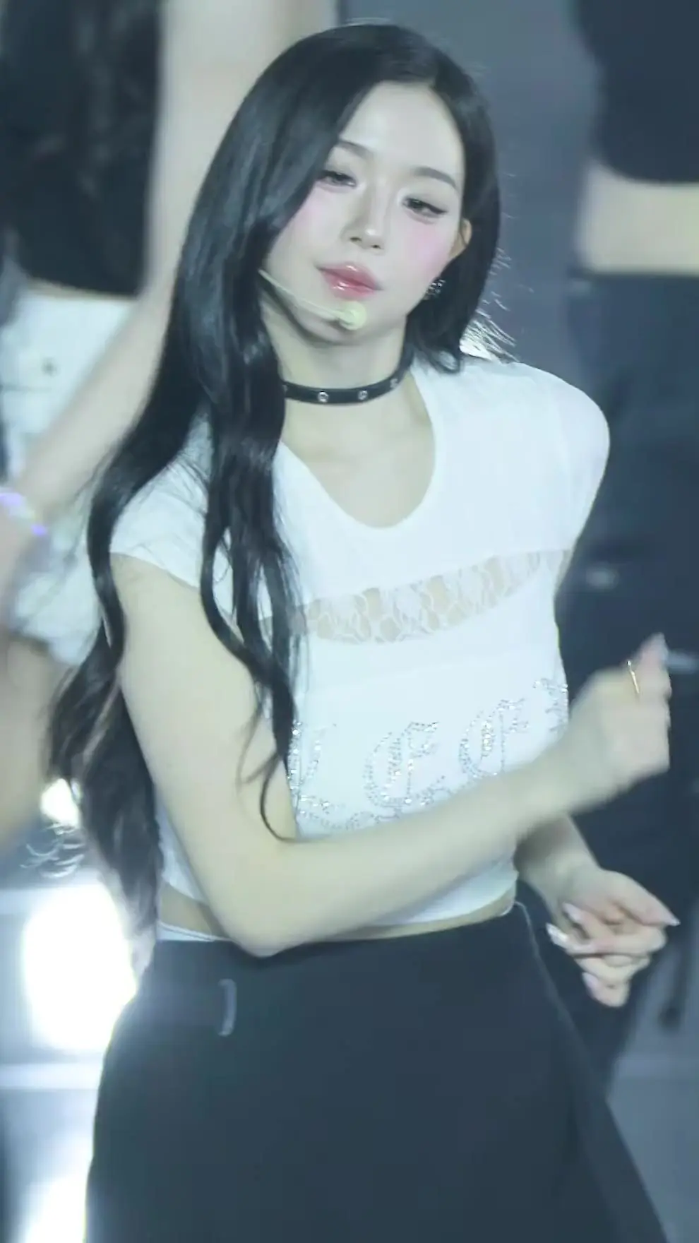 트리플에스 채연 타이트한 크롭티